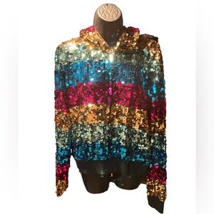 Limited addition rainbow sequenced jacket